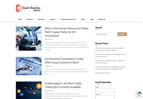 Expert Business Advices - A Business Blog for Experts