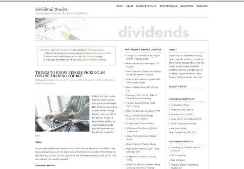  Dividend Stocks
