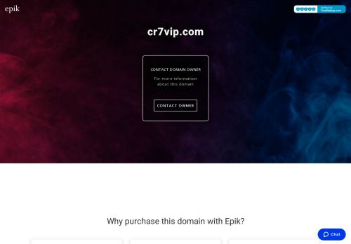 cr7vip.com - contact with domain owner | Epik.com