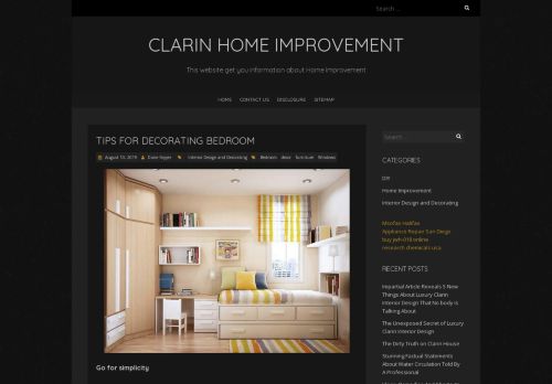 Clarin Home Improvement – This website get you information about Home Improvement