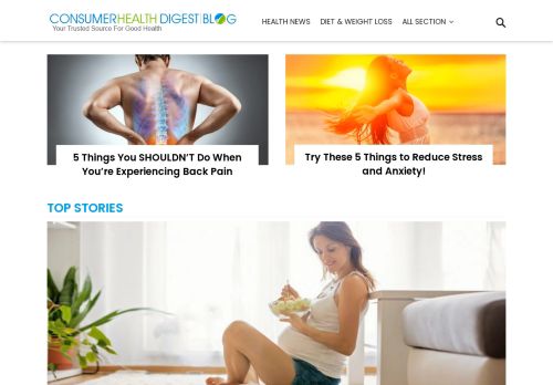 Consumer Health Digest Blogs - Source For Good Health
