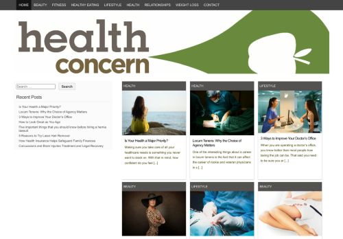 health concerns
