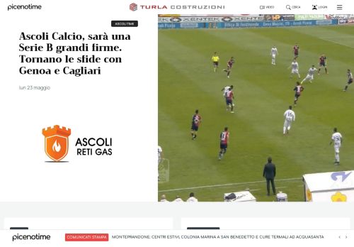 Picenotime - Breaking News, Ascoli Calcio & Multimedia
