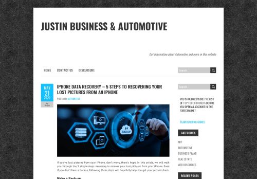 Justin Business & Automotive – Get information about Automotive and more in this website