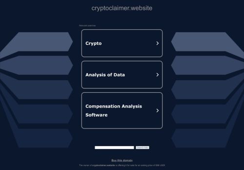 cryptoclaimer.website - This website is for sale! - cryptoclaimer Resources and Information.