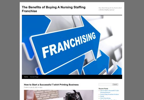 
The Benefits of Buying A Nursing Staffing Franchise | How Much Money Do You Need to Start a Medical Staffing Agency?	