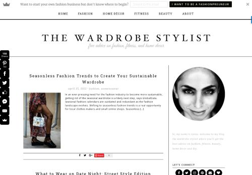 The Wardrobe Stylist blog
