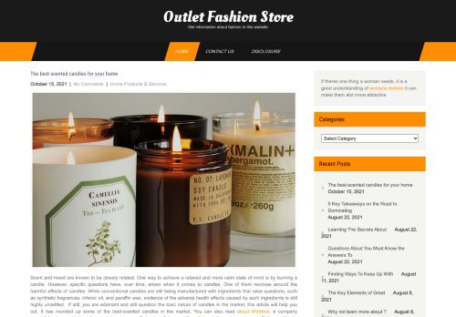Outlet Fashion Store – Get information about fashion in this website