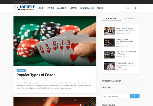 Lottery Maths - Gambling Blog
