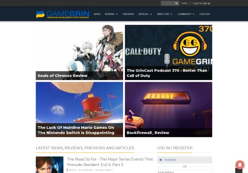 Game reviews, previews, articles and media | GameGrin