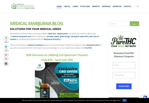 Medical Marijuana Blog - Dispensaries, Delivery, Doctors & Head Shops - MedicalMarijuanaBlog.com