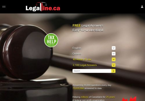 Legal Line | FREE Legal Information