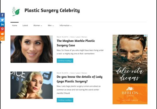 Plastic Surgery Celebrity - View from Utah on celebrities and their plastic surgery