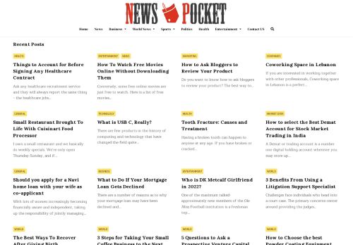NewsPocket - Breaking News from All Over The World