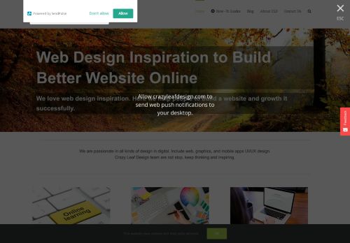 Crazyleaf Design - Web and Graphic Design Inspiratioins