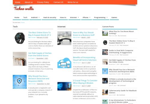 Technowalla - Just another WordPress site