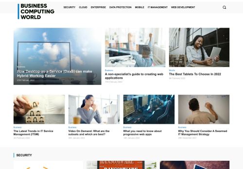 Homepage | Business Computing World