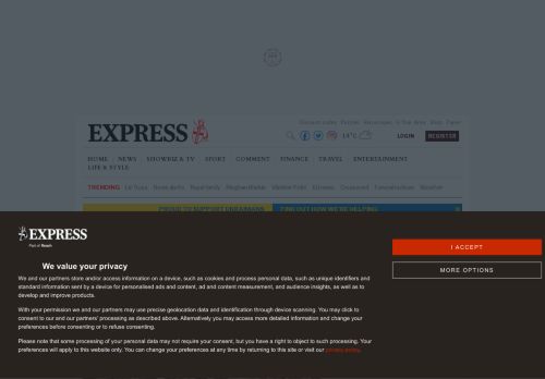 Latest UK and World News, Sport and Comment - Express.co.uk