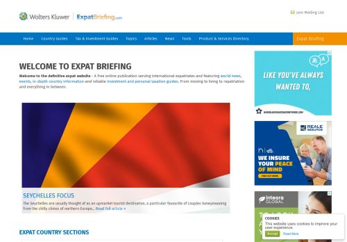 Welcome to Expat Briefing