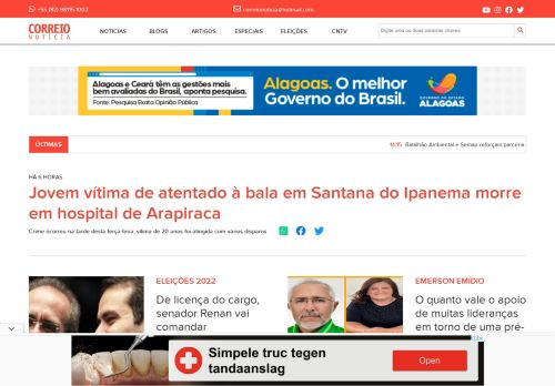 Correio Notícia. Portal de Notícias do Sertão de Alagoas