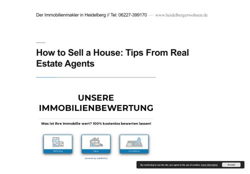 Der Immobilienmakler in Heidelberg // Tel: 06227-399170 – www.heidelbergerwohnen.de