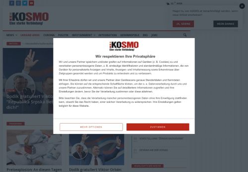 KOSMO | Eine starke Verbindung! - Startseite - KOSMO