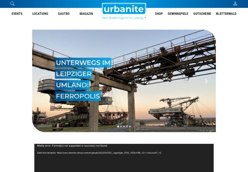 Das Stadtmagazin für Leipzig | urbanite.net