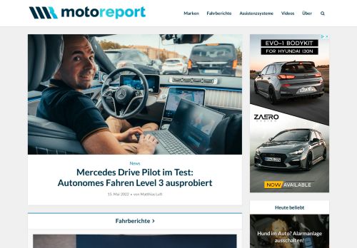 Fahrberichte und Auto-Technik, Auto-Blog » Motoreport