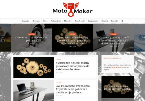 Motomaker.cz - Novinky a zajímavosti ze sv?ta motor?