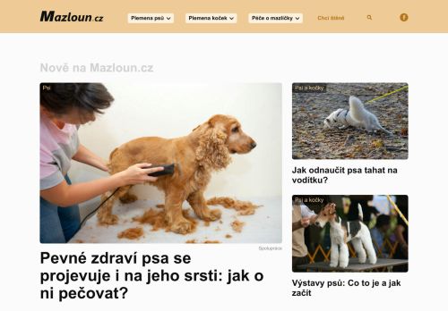 Mazloun.cz | Internetový magazín pro chovatele