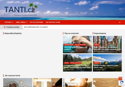 TANTI.cz – web o cestování