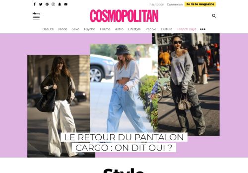 Cosmopolitan.fr : Beauté, Mode, Sexo - Cosmopolitan.fr