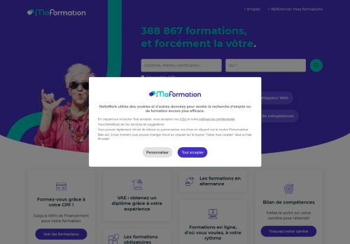 Formation en France : plus de 388867 offres sur MaFormation.fr