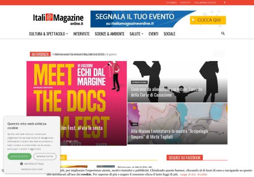 Itali@ Magazine Arte, Cultura, Musica, Scienza & Ambiente