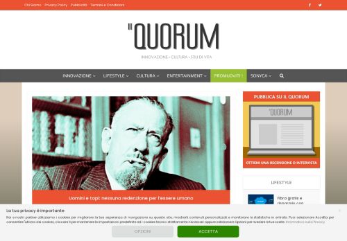 Il Quorum | Innovazione, Cultura e Stili di Vita
