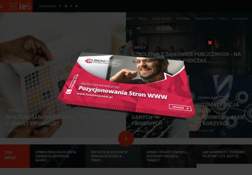 E-commerce | Technologie | Biznes - ie6.pl
