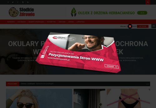 Zdrowy styl ?ycia | Dieta, Przepisy, Kosmetyki, Uroda - slodkiezdrowie.pl