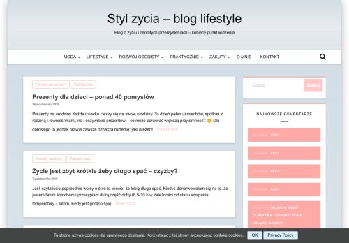 Styl ?ycia - blog o lifestyle -