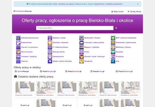 Praca Bielsko-Bia?a, oferty pracy Bielsko-Bia?a
