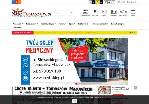 Nasz Tomaszów - codzienna gazeta internetowa