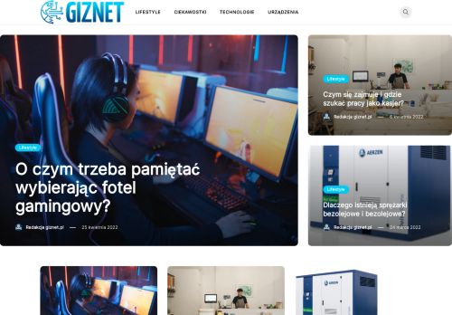 Giznet.pl - Giznet.pl - ciekawostki, technologie, urzadzenia.