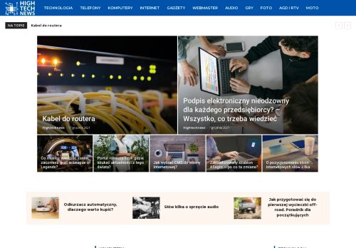 Portal technologiczny - hightechnews.pl
