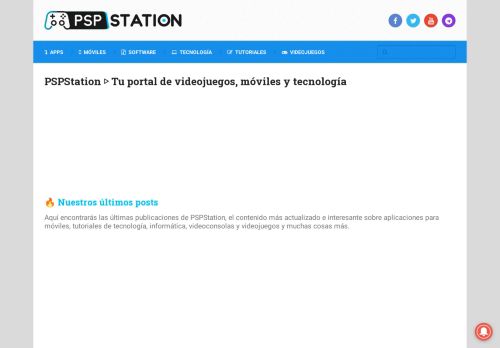 PSPStation ? Tu portal de videojuegos, móviles y tecnología