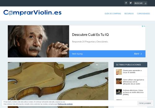 ComprarViolin.es - Guía para comprar y vender violines