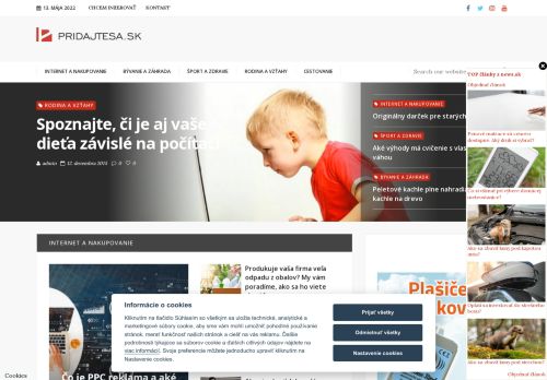 Homepage 1 - Pridajte sa.sk