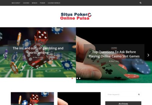 Situs Poker Online Pulsa | Casino Blog