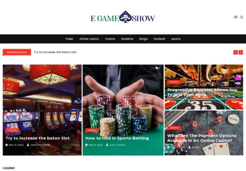 E Game Show | Casino Blog