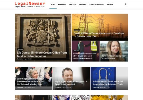 The Legal News & Headlines | National Legal, Law & Lawyer News & Events Daily