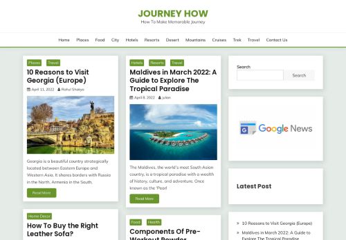 Journey How - How To Make Memorable Journey
