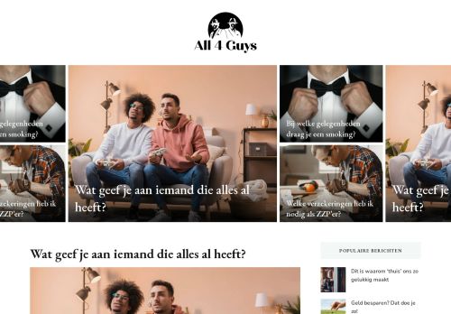 All4Guys.nl - Alles voor mannen
